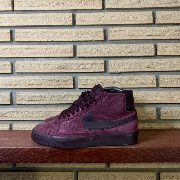 Nike Blazer Shiny Racer Violet Shoes